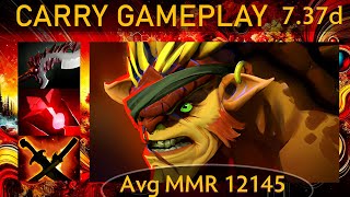 ✨ 737d Bristleback KAD  27 KP  84 Carry Gameplay  Dota 2 Top MMR [upl. by Tierell]