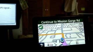 TomTom VIA 1535 TM vs Garmin Nuvi 1490 T GPS comparasion [upl. by Haines]