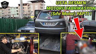 CONTASI YANIK ARABANIN MOTORU KREPAJ YAPMIŞ Ford Focus ST 20 Motor Hararet Yapmış Segman Attık [upl. by Simdars508]