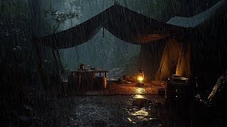 Overcome Insomnia at Night  Get a Good Nights Sleep Faster by Listening to the Sound of Rain [upl. by Wyne]