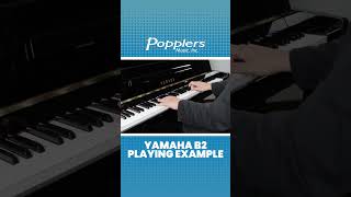 Yamaha b2 Upright Piano  Playing Demonstration  Popplers Music [upl. by Naeroled]