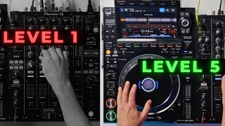 The 5 mustknow Levels of House Mixing from beginner to Pro DJ [upl. by Aratas]