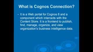 Cognos Interview Question and Answers 360p [upl. by Mehta]