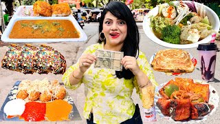 Rs 1000 Mumbai Street Food Challenge  Food Challenge [upl. by Eitsyrc]