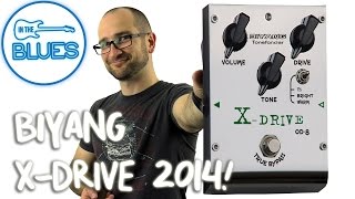 Biyang Tonefancier XDrive OD8 Overdrive Pedal Demo [upl. by Ojyllek141]