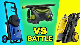 Karcher k5 vs Nilfisk Core 140 vs Ava P55 Go  Best Electric Pressure Washer for Car Detailing [upl. by Eric443]