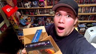 Mystery Horror Blurays and Dvds Unboxing  Horror Pack October 2021 [upl. by Lorant284]