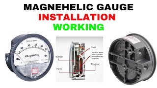 How Magnehelic Gauge Work  Differential Pressure Gauge  Installation amp Working  Hindi  Urdu [upl. by Ayamahs]