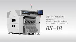 Juki RS1R placement machine Fast Smart Modular Mounter [upl. by Gurevich512]