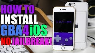 How To Install GBA4iOS Gameboy Emulator  No Jailbreak [upl. by Cartwell745]