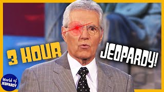 Just 3 Pure Hours of Jeopardy Rounds  World of Jeopardy [upl. by Sorel386]