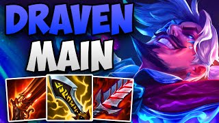 CHALLENGER DRAVEN MAIN SOLO CARRIES HIS TEAM  CHALLENGER DRAVEN ADC GAMEPLAY  Patch 1411 S14 [upl. by Evaleen]