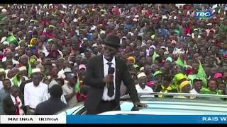 MAGUFULI Amekutana na Jamaa Anayemuigiza Sauti Yake [upl. by Ynned638]