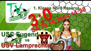 2024 10 26 USC Eugendorf Juniors vs USV Lamprechtshausen Torszenen [upl. by Sally56]