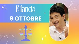 Bilancia ♎️ LOroscopo di Paolo Fox  9 Ottobre 2024  Aprite le ali si vola [upl. by Abrams486]