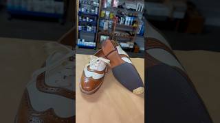 Rubber Sole Protectors amp Triumph Toe Plates on Crockett amp Jones 👞 shoerepair mensfashion asmr [upl. by Chung]