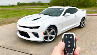 The BEST under 50K 2018 Chevrolet Camaro 2SS  Full Review Exhaust Test Drive [upl. by Neelra]