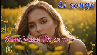 AI songs  Sunkissed Dreams 2  New original song [upl. by Annawit]