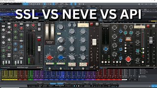 SSL Vs Neve Vs API Channel Strips [upl. by Nylrahc]