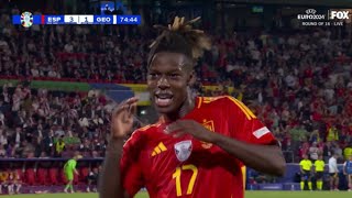 Nico Williams Goal Spain Vs Georgia 31 All Goals UEFA Euro 2024 Extended Highlights [upl. by Notyap]