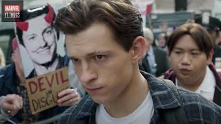 Spider Man No Way Home  quotPeter Parker Goes To Schoolquot Scene  HD Movie Clip YT THUGS [upl. by Seem]