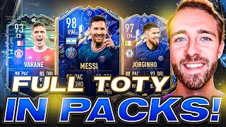 FULL TOTY IN PACKS TODAY FINALLY VARANE FLASHBACK DAY FIFA 22 Ultimate Team [upl. by Nauqe520]