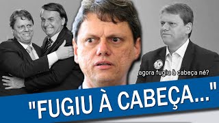 TARCÍSIO PASSA VERGONHA E ESQUECE LOCAL DE VOTAÇÃO EM SP AO SER QUESTIONADO quotAH É UM COLÉGIOquot [upl. by Roby175]