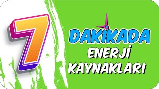 7dkda ENERJI KAYNAKLARI [upl. by Odnaloy]