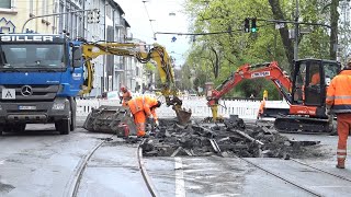 Darmstadt 2022 09April Frankfurter Straße [upl. by Hatti436]