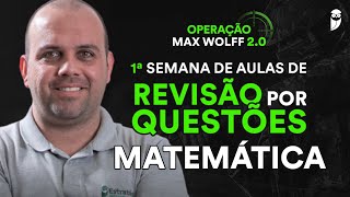 Revisão por Questões Matemática  ESA 2023  Prof Ismael Santos [upl. by Alastair]