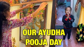 Our Ayudha Pooja Day Vlog✨satheeshshanmu shanmuslife [upl. by Senhauser]