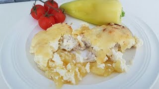 HähnchenKartoffeln mit Käse im Ofen [upl. by Narual80]