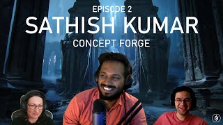 Self taught to teacher A concept artist journey  Sathish Kumar  Concept Forge  Ep 02 [upl. by Pomfrey]