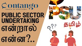 PUBLIC SECTOR UNDERTAKING  CONTANGO TRAINING AND RESEARCH ACADEMY  STOCK MARKET TAMIL [upl. by Rainie]