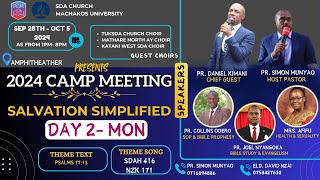 DAY 2 CAMP MEETING 2024 [upl. by Einnoc]