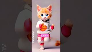 new cat dance video 😇🤩 WhatsApp status cute cat catvideos youtubeshorts ytviral ytshort yt [upl. by Henrique997]