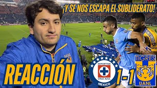 ¡REACCION DESDE EL ESTADIO AZUL  ¡TOTALMENTE DOMINADOS  CRUZ AZUL VS TIGRES  A2024  LIGA MX [upl. by Nomaid]