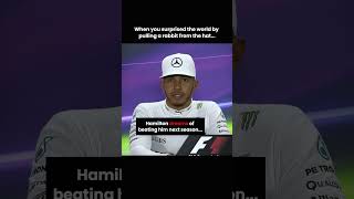 When Lewis Hamilton was unaware of Nico Rosbergs decision to retire from Formula 1 [upl. by Etnaud]