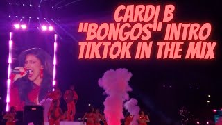 Cardi B quotBongosquot Intro at TikTok In the Mix [upl. by Lemuel]