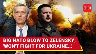 NATO Shocks Zelensky Makes Clear Wont Fight Russia If Ukraine War Spreads To West  Watch [upl. by Onairpic]