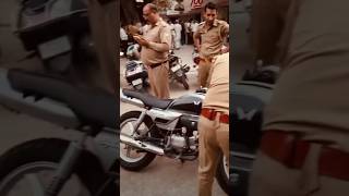 Police pakad Li 🤦 police viralshortvideo [upl. by Aleekat]