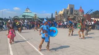 Danzantes Mexicas en la Basílica de Guadalupe [upl. by Prudie216]