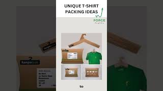 Genuis Tshirt packing idea shorts marketing [upl. by Nylekoorb]