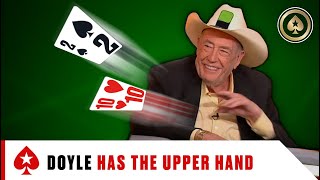 This is how GOD FATHER DOYLE BRUNSON plays POKER ♠️Best of The Big Game ♠️ PokerStars [upl. by Luemas]