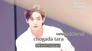 taehyung Ai quot chogada tara quot hindi song [upl. by Silletram]