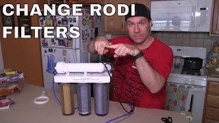 how to change RODI filters [upl. by Lesde408]