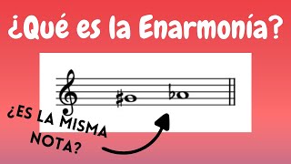 Enarmonía En La Música  Definición Y Ejemplos [upl. by Vokaay433]