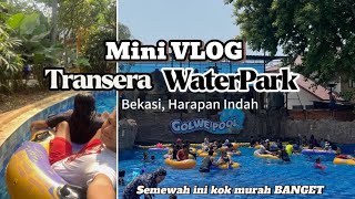 Transera WaterPark Harapan Indah Bekasi ‼️ Semewah ini kok murah banget banyak wahana‼️ bekasi [upl. by Ondrea]