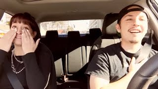 Uber Driver Raps amp She Gets Emotional 💔 Starts Crying [upl. by Shuping]