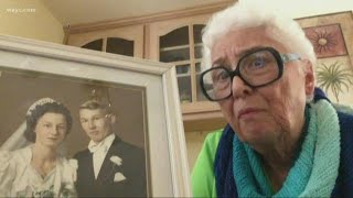 Woman exhumes parents from Avon cemetery with flooding problems [upl. by Schroder]